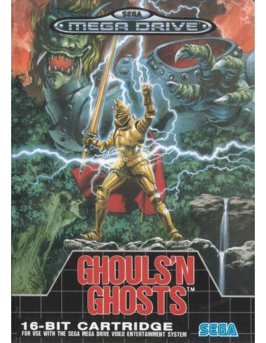 Ghouls'N Ghost (Manual Deteriorado )...