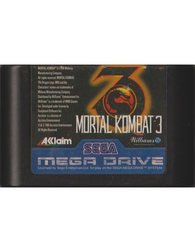 Mortal Kombat 3 (Cartucho) - MD
