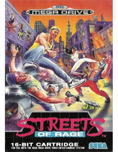Streets of Rage (Sin Manual) - MD