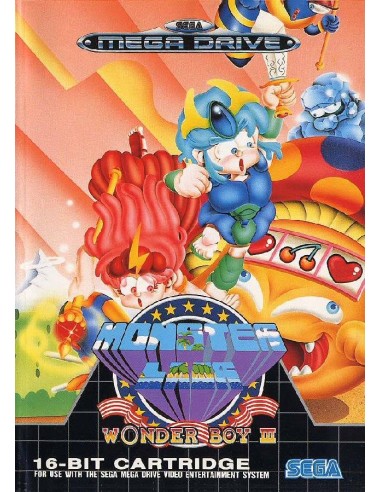 Wonder Boy III in Monster Lair - MD