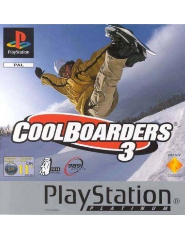 Cool Boarders 3 (Platinum+Sin Carátula)