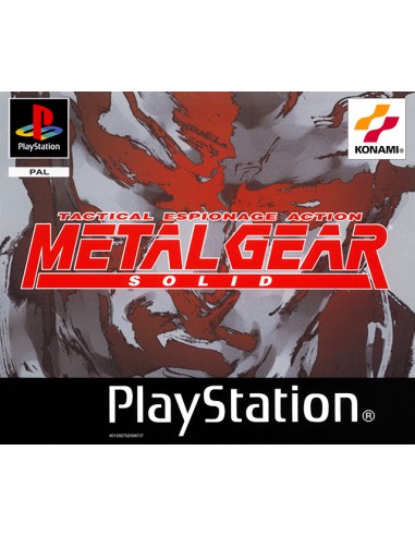 Metal Gear Solid (1 Edición con Demo...