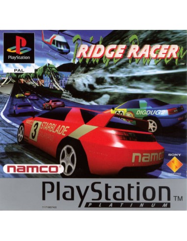 Ridge Racer (Platinum+Sin Manual) - PSX
