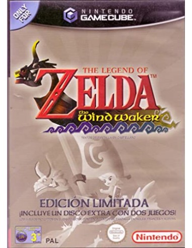 The Legend Of Zelda Windwaker Edicion...
