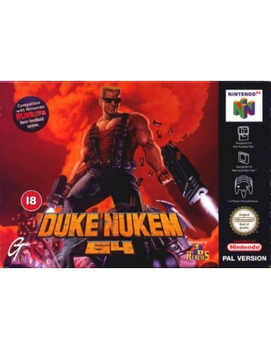 Duke Nukem 64 (Sin Manual) - N64