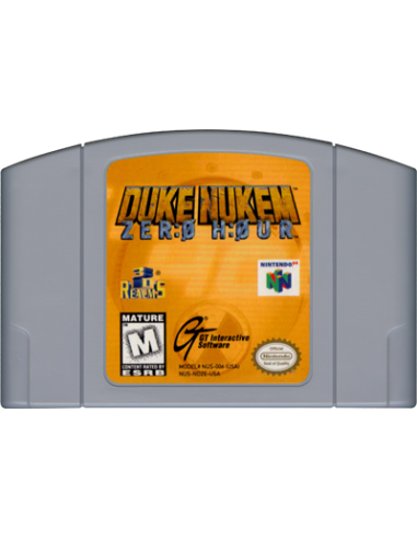Duke Nukem Zero Hour (Cartucho) - N64