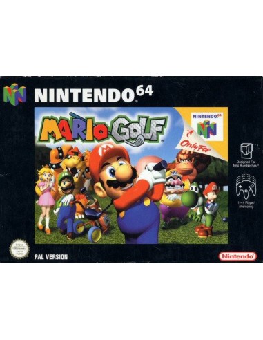 Mario Golf (Caja Deteriorada) - N64