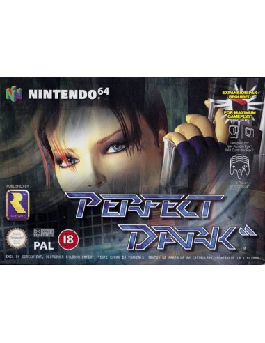 Perfect Dark (Manual Deteriorado) - N64