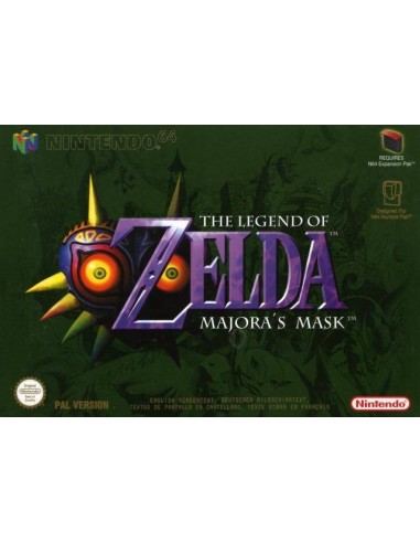 The Legend Of Zelda Majora Mask (Sin...