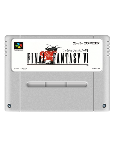 Final Fantasy VI (Cartucho-Japonés) -...