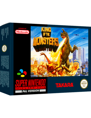 King Of The Monsters (Sin Manual) - SNES