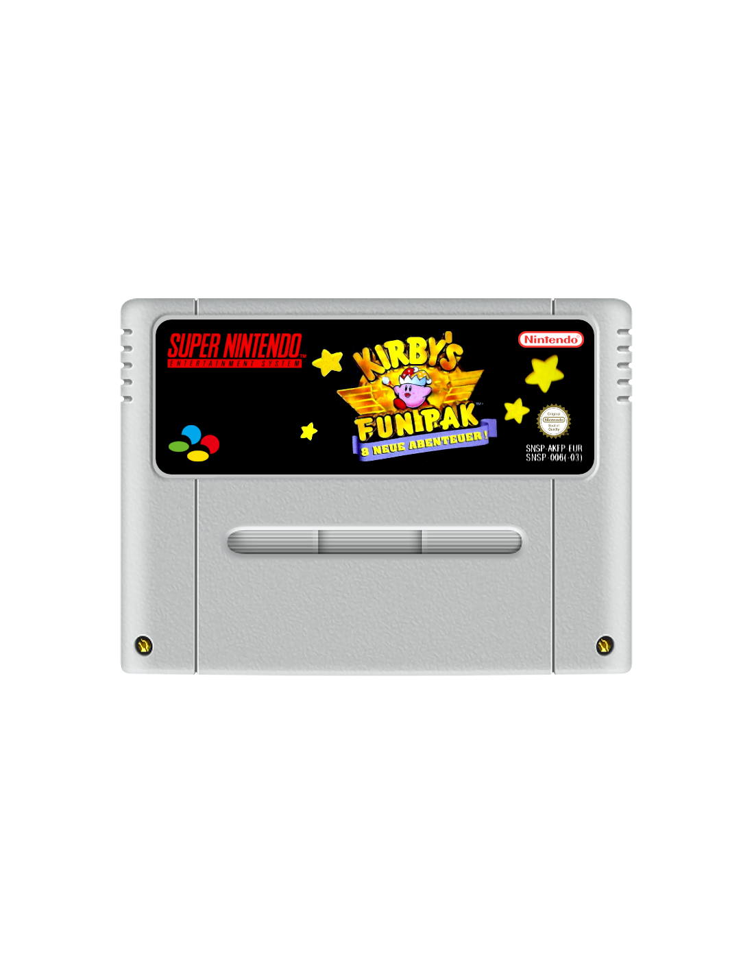 Kirby Fun Pak (Pal-Italia+Cartucho) - SNES