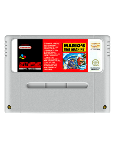 Mario s Time Machine (Cartucho) - SNES