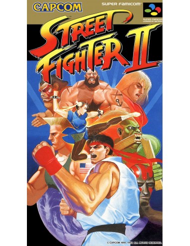 Street Fighter II (NTSC-J) - SNES