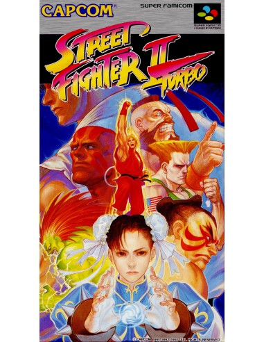 Street Fighter II Turbo (NTSC-J) - SNES