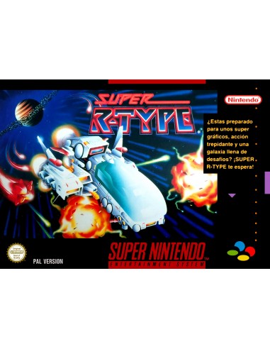 Super R-Type (Sin Manual) - SNES