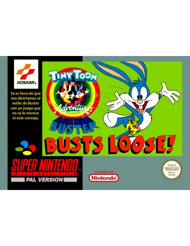 Tiny Toon Buster Busts Loose - SNES