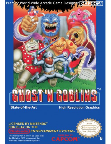 Ghost N Goblins (Caja Deteriorada)