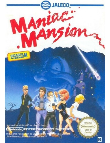 Maniac Mansión (Nuevo) - NES