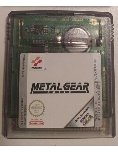 Metal Gear Solid (Cartucho) - GBC