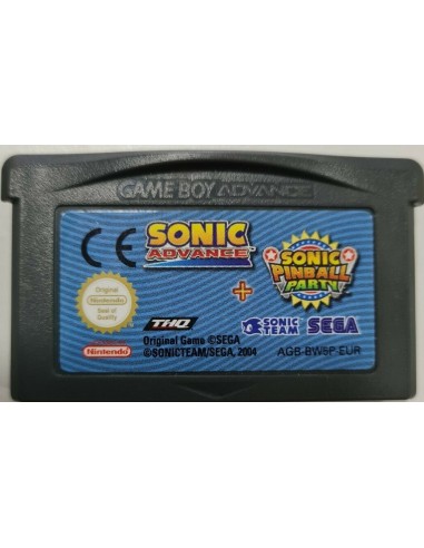 2x1 Sonic Advance + Sonic Pinball...
