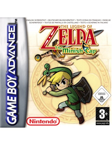 The Legend Of Zelda Minish Cap - GBA