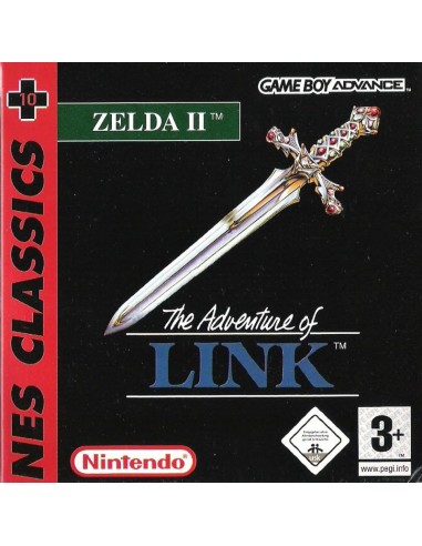 The Legend Of Zelda II NES Classic - GBA