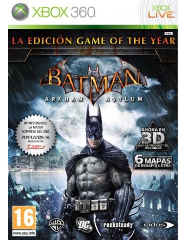 Batman Arkham Asylum GOTY Edition - X360