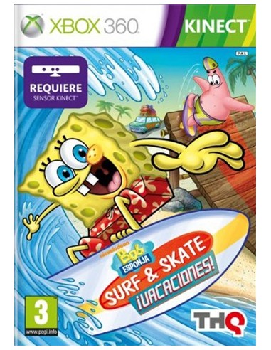 Bob Esponja Surf Skate ¡Vacaciones...