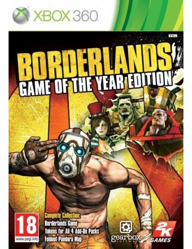 Borderlands Game of the Year - X360