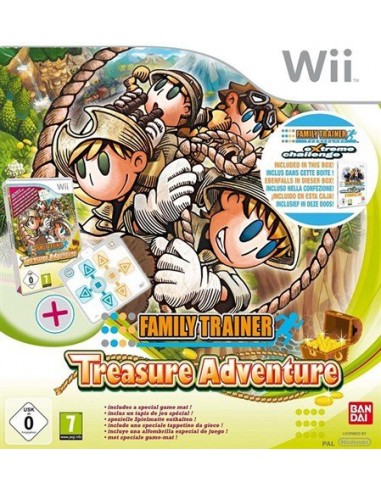Family Trainer Treasure Adventure - Wii