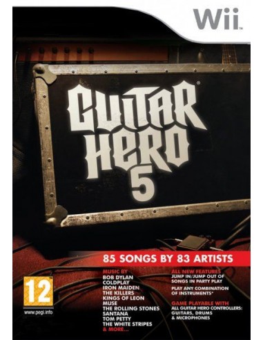 Guitar Hero 5 (Software) - Wii