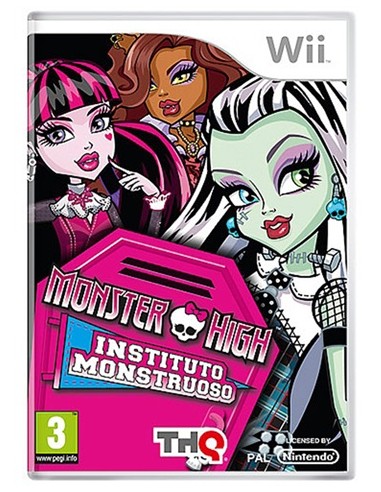 Monster High Instituto Monstruoso - Wii