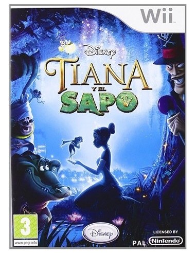 Tiana y El Sapo - Wii