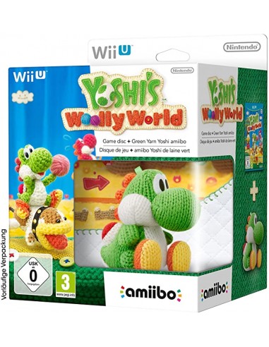 Yoshi Wooly World + Amiibo - WII U