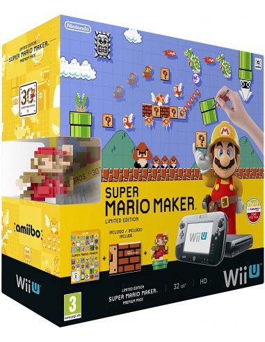 Wii U 32GB + Mario Maker (Con Caja +...