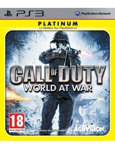 Call of Duty World at War Platinum - PS3