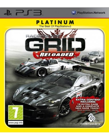 Race Driver Grid Reloaded Platinum - PS3