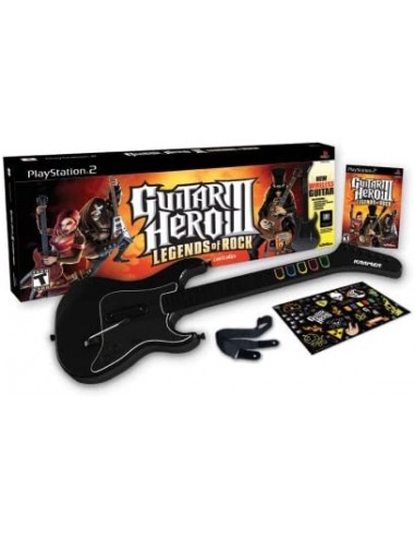 Guitar Hero 3 + Guitarra - PS2