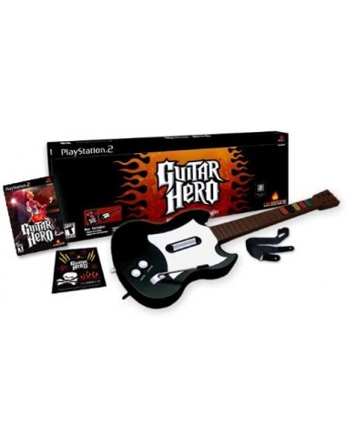 Guitar Hero + Guitarra - PS2