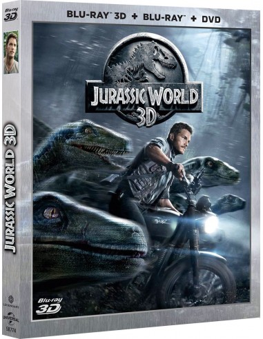 Jurassic World (DVD+BD+BD3D)