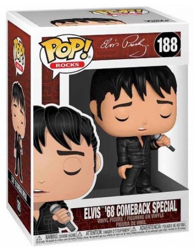 Funko Pop Elvis Presley C. E. 68 9cm