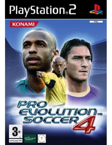 Pro Evolution Soccer 4 (PAL-UK) - PS2