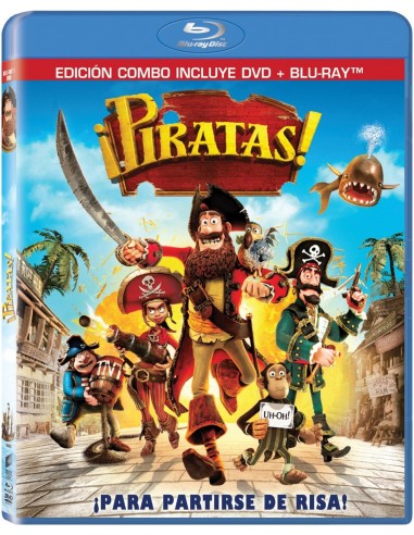 ¡Piratas! (Combo BR + DVD)