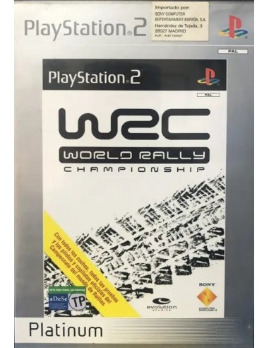 WRC (Platinum) - PS2