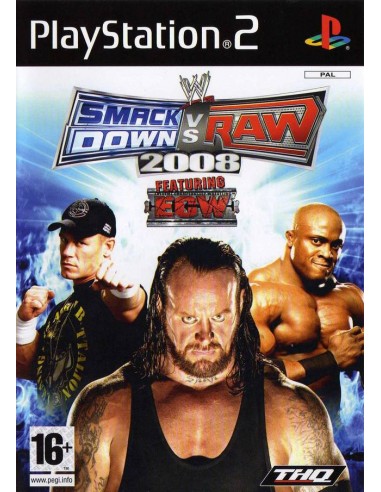 WWE Smackdown Vs Raw 2008 - PS2