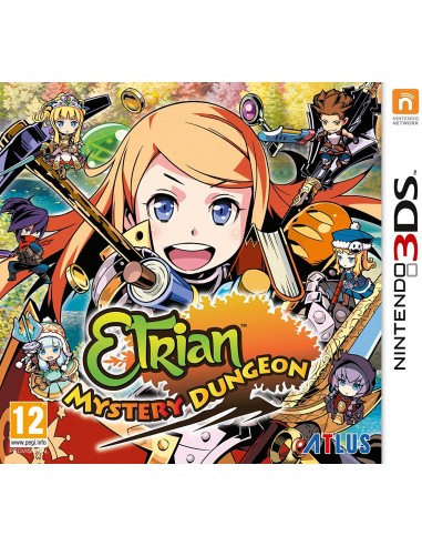 Etrian Mystery Dungeon - 3DS