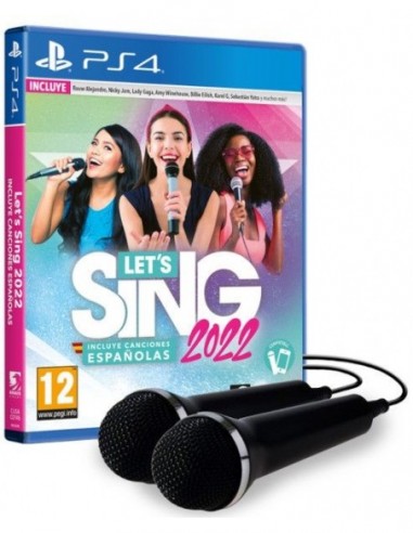Let's Sing 2022 + 2 Micrófonos - PS4