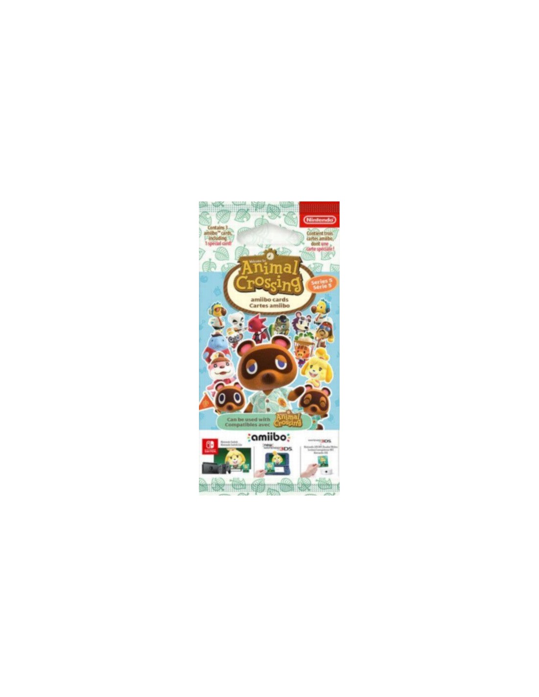 Nintendo Amiibo Pack 3 Tarjetas Animal Crossing Serie 1