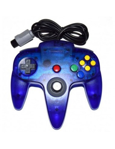 Mando Compatible Nintendo 64 Azul...